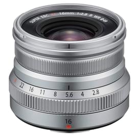 Объектив FUJIFILM FUJINON XF 16 mm f/2.8 R WR Silver фото
