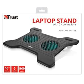 Охлаждающая подставка для ноутбука Trust Xstream Breeze до 16", Черный фото