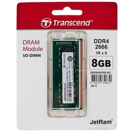 Оперативная память DDR4 SODIMM 8GB/2600MHz PC4-21300 Transcend JetRam (JM2666HSB-8G) фото
