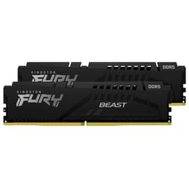 Оперативная память DDR5 DIMM 16GB(8GBх2)/5200MHz Kingston Fury Beast (KF552C40BBK2-16) фото