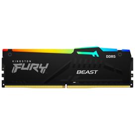 Оперативная память DDR5 DIMM 16GB(8GBx2)/5600Mhz PC5-44800 Kingston FURY Beast EXPO RGB фото