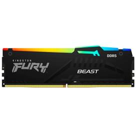 Оперативная память DDR5 DIMM 64GB(32GBx2)/5600Mhz PC5-44800 Kingston FURY Beast EXPO RGB (KF556C36BBEAK2-64) фото