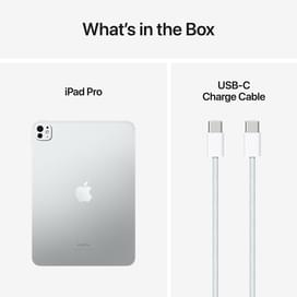 Планшет Apple iPad Pro 13 512Gb WiFi Silver (MVX53QA/A) фото