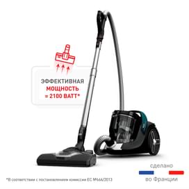 Пылесос с контейнером Tefal X-Trem Cyclonic Effitech TW-7C71EA			 фото