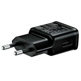 Сетевое зарядное устройство 1*USB, 2A + каб. Type-C, Samsung, Fast Charge, Черный (EP-TA20EBECGRU) фото