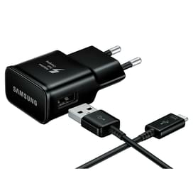 Сетевое зарядное устройство 1*USB, 2A + каб. Type-C, Samsung, Fast Charge, Черный (EP-TA20EBECGRU) фото