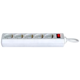 Сетевой фильтр Defender ES, 3м, 5 розеток, 10А, белый, (Defender 99482) фото