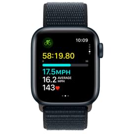 Смарт-часы Apple Watch SE 2023, 40mm Midnight Aluminium Case with Midnight Sport Loop (MRE03) фото