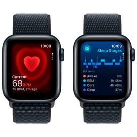 Смарт-часы Apple Watch SE 2023, 40mm Midnight Aluminium Case with Midnight Sport Loop (MRE03) фото