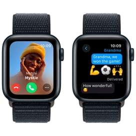 Смарт-часы Apple Watch SE 2023, 40mm Midnight Aluminium Case with Midnight Sport Loop (MRE03) фото