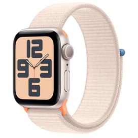 Смарт-часы Apple Watch SE 2023, 40mm Starlight Aluminium Case with Starlight Sport Loop (MR9W3) фото