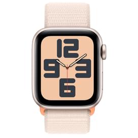 Смарт-часы Apple Watch SE 2023, 40mm Starlight Aluminium Case with Starlight Sport Loop (MR9W3) фото