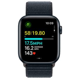 Смарт-часы Apple Watch SE 2023, 44mm Midnight Aluminium Case with Midnight Sport Loop (MREA3) фото