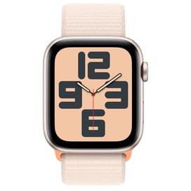 Смарт-часы Apple Watch SE 2023, 44mm Starlight Aluminium Case with Starlight Sport Loop (MRE63) фото