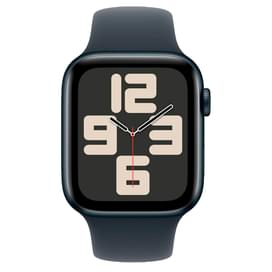 Смарт-часы Apple Watch SE 40mm Midnight Aluminium Case with Midnight Sport Band - S/M (MXE73) фото