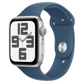 Смарт-часы Apple Watch SE 40mm Silver Aluminium Case with Denim Sport Band - M/L (MXED3) фото