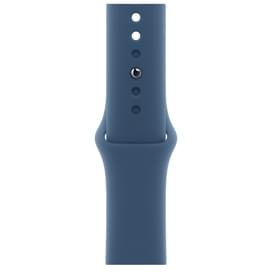 Смарт-часы Apple Watch SE 40mm Silver Aluminium Case with Denim Sport Band - M/L (MXED3) фото