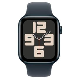 Смарт-часы Apple Watch SE 44mm Midnight Aluminium Case with Midnight Sport Band - M/L (MXEK3) фото