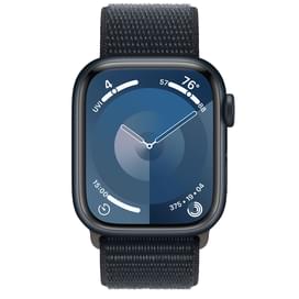 Смарт-часы Apple Watch Series 9, 41mm Midnight Aluminium Case with Midnight Sport Loop (MR8Y3) фото