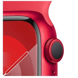 Смарт-часы Apple Watch Series 9, 41mm (PRODUCT)RED Aluminium Case with (PRODUCT)RED Sport Band - M/L фото