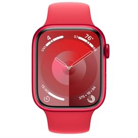 Смарт-часы Apple Watch Series 9, 45mm (PRODUCT)RED Aluminium Case with (PRODUCT)RED Sport Band - M/L фото