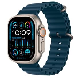 Смарт-часы Apple Watch Ultra 2, 49mm Titanium Case with Blue Ocean Band (MREG3) фото