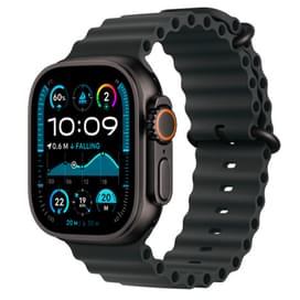 Смарт-часы Apple Watch Ultra 2 GPS + Cellular 49mm Black Titanium Case with Black Ocean Band (MX4P3) фото