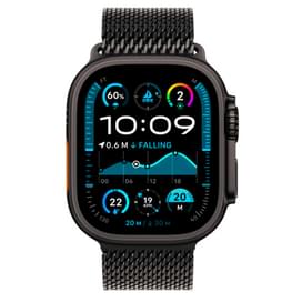 Смарт-часы Apple Watch Ultra 2 GPS + Cellular 49mm Black Titanium Case with Black Titanium Milanese (MX5U3) фото