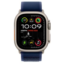 Смарт-часы Apple Watch Ultra 2 GPS + Cellular 49mm Natural Titanium Case with Blue Trail Loop - M/L (MX4L3) фото
