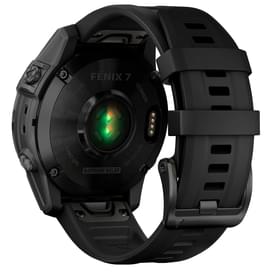 Смарт-часы Garmin Fenix 7 Sapphire Solar, Carbon Gray DLC Titanium with Black Band (010-02540-21) фото