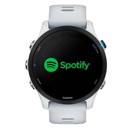 Смарт-часы Garmin Forerunner 255 Music, WiFi, белые (010-02641-31) фото