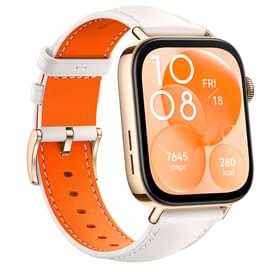 Смарт-часы HUAWEI Watch Fit 3 White Leather Strap фото