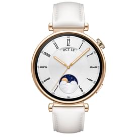 Смарт-часы Huawei Watch GT4 (41mm), White Leather Strap (Aurora-B19L) фото