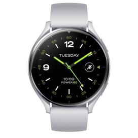 Смарт сағат Xiaomi Watch 2 Sliver Case With Gray TPU Strap фото