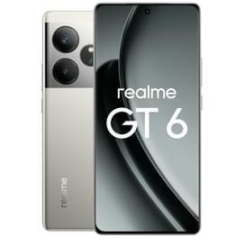 Смартфон Realme GT6 256GB Mirrored Silver фото
