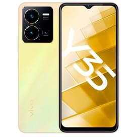 Смартфон Vivo Y35 64GB Dawn Gold фото