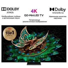 Телевизор TCL 65" 65C765 MiniLED UHD 4K Google TV фото