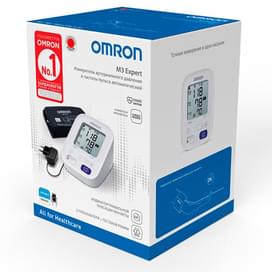 Тонометр автоматический на плечо Omron M3 Expert HEM-7154-ALRU (манжета 22-42 см, адаптер) фото
