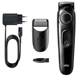 Триммер для бороды и усов Braun BT3322, 1 насадка, черный фото