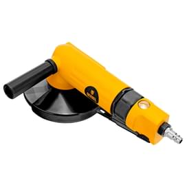 Угловая шлифовальная машина пневматическая Denzel AG125, 11000 об/мин, 125 мм, 186 л/мин (57477M) фото