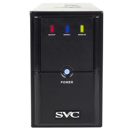 ИБП SVC, 650VA/390W, AVR:165-275В, 2Schuko, Black (V-650-L) фото