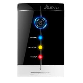 ИБП SVC, 1000VA/600W, AVR:165-275В, 3Shuko, Black (V-1000-F) фото