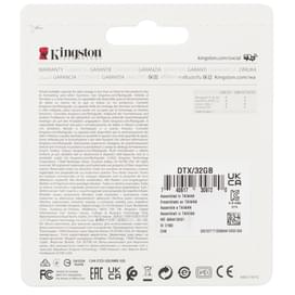 USB Флешкасы 32Gb Kingston USB 3.1 Gen 1 (USB 3.0) Black (DTX/32GB) фото