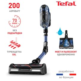 Вертикальный моющий пылесос Tefal X-Force Flex 14.60 Aqua TY-99C0WO фото
