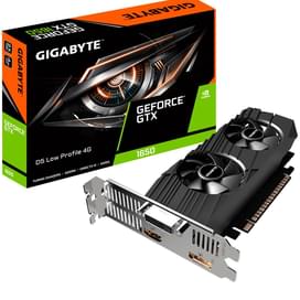 Gigabyte GTX 1650 Low Profile 4GB 128bit/G5 (HDMI+DVI-D) (GV-N1650D5-4GL) бейнекартасы фото