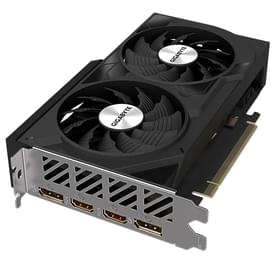 Видеокарта Gigabyte RTX 4060 WINDFORCE 8GB 128bit/G6X (2HDMI+2DP)(GV-N4060WF2OC-8GD) фото