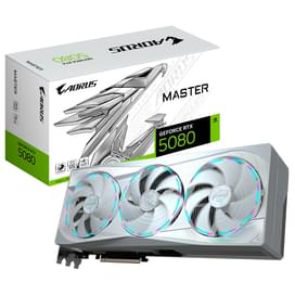 Видеокарта Gigabyte RTX 5080 AORUS MASTER ICE 16GB 256bit/G7 (HDMI+3DP) [GV-N5080AORUSM ICE-16GD] фото
