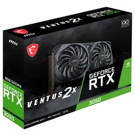 Видеокарта MSI RTX 3050 VENTUS 2X OC 8GB 128bit/G6 (HDMI+3DP)(RTX 3050 VENTUS 2X OC) фото