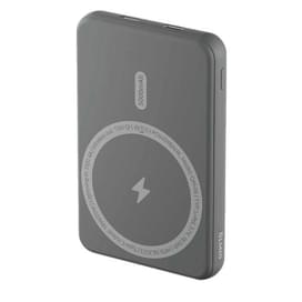 Внешний аккумулятор Olmio QM-06, 5000mAh, 20W PD, 15W wireless, gray (044471) фото