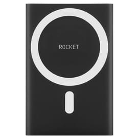 Внешний аккумулятор ROCKET HOLD, PD20W 5000mAh, MagSafe, black (RPB501BL5000-CLM) фото
